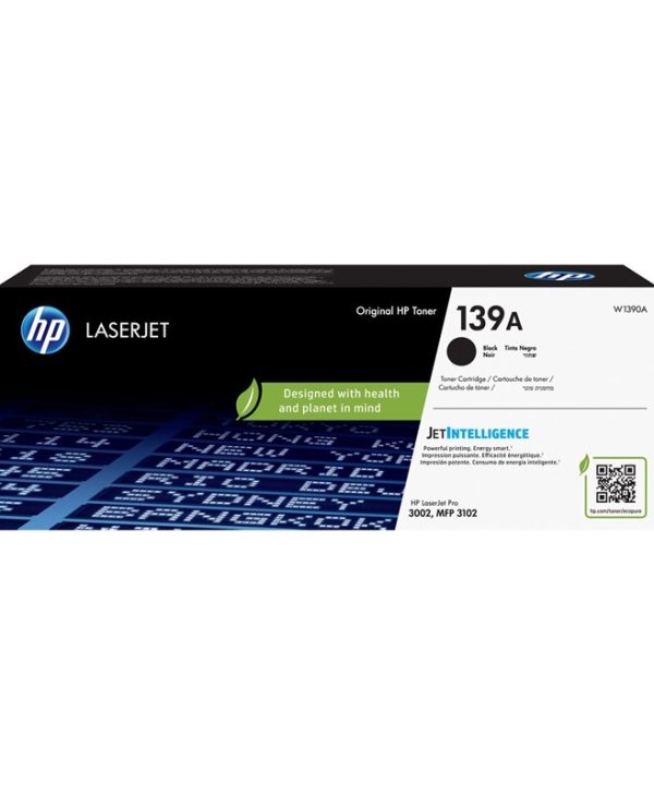 HP 139A LaserJet Toner 1.6K Pgs Black W1390A
