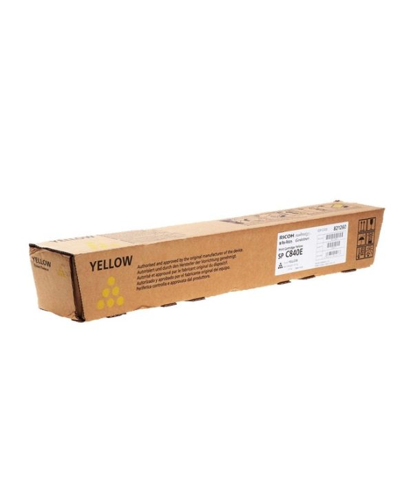 Ricoh SP C840E Toner 22.5K Pgs Yellow 821260