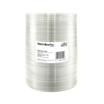 Verbatim SmartDisk Pro DVD-R 16x 4.7GB 100-Pack Wrap White Inkjet Printable 69829