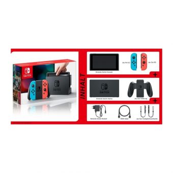 Nintendo Switch 32GB Red/Blue 10010738 - Image 9