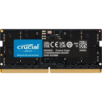 Crucial 16GB 5600MHz CL46 DDR5 SO-DIMM Tray CT16G56C46S5T