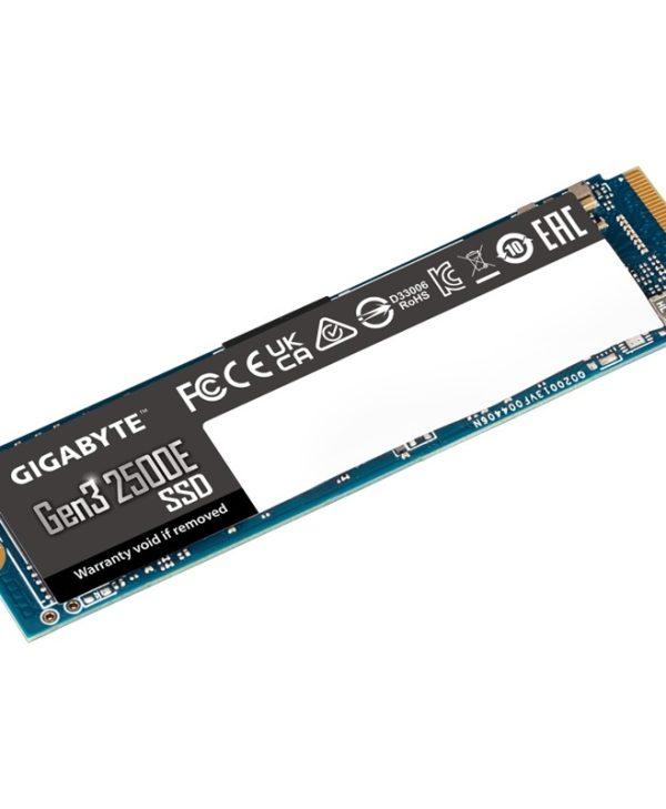 Gigabyte 2500E 500GB M.2 2280 NVMe PCIe Gen 3.0 x4 G325E500G