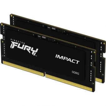 Kingston FURY Impact 32GB (2x16GB) 6000MHz CL38 DDR5 SO-DIMM KF560S38IBK2-32 - Image 2