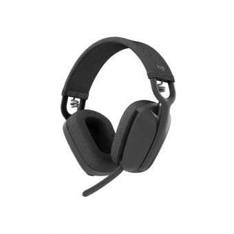Logitech Zone Vibe 100 Wireless Headphones With Noise-Canceling Microphone Grey 981-001213
