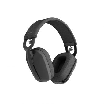 Logitech Zone Vibe 100 Wireless Headphones With Noise-Canceling Microphone Grey 981-001213 - Image 2