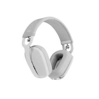 Logitech Zone Vibe 100 Wireless Headphones With Noise-Canceling Microphone White 981-001219 - Image 2