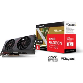 Sapphire Radeon RX 7600 Pulse Gaming OC 8GB GDDR6 11324-01-20G - Image 8