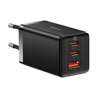 Baseus GaN5 Pro Wall Charger Without Cable 65W QC 3.0 Black CCGP120201