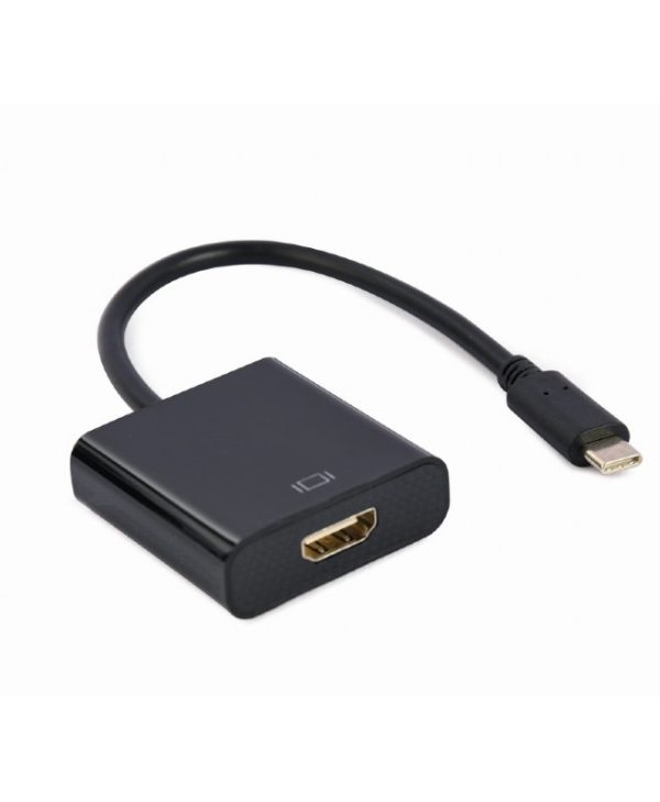Cablexpert USB-C Male - HDMI Female Adapter Black 15cm A-CM-HDMIF-03