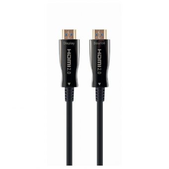Gembird HDMI Male - HDMI Male Active Optical Cable Black 30m CCBP-HDMI-AOC-30M-02