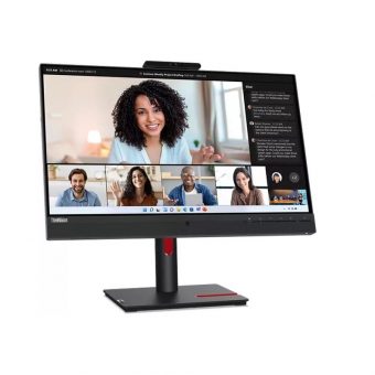 Lenovo ThinkVision T24mv-30 FHD IPS 75Hz + Cam Monitor Black 63D7UAT3EU - Image 2