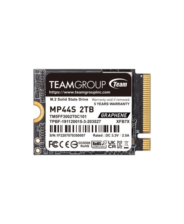 TeamGroup MP44S Graphene 2TB M.2 2280 PCIe Gen4x4 TM5FF3002T0C101