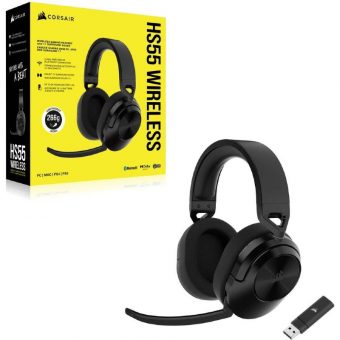 Corsair HS55 Wireless 7.1 Gaming Headset Carbon CA-9011280-EU - Image 7
