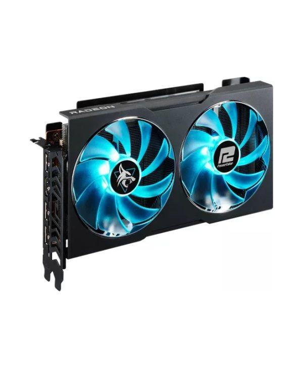 PowerColor Radeon RX 7600 Hellhound OC 8GB GDDR6 RX7600 8G-L/OC