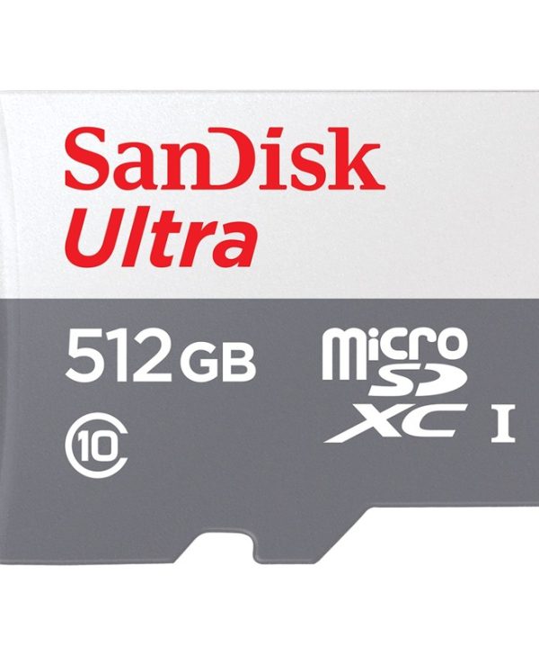 SanDisk Ultra MicroSDXC 512GB UHS-I U1 A1 SDSQUNR-512G-GN3MN