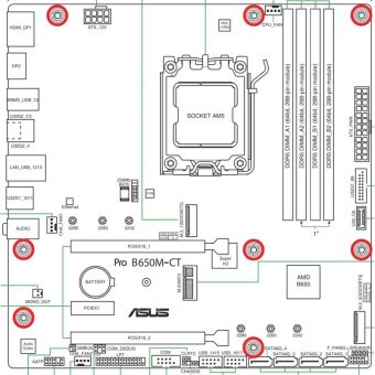 Asus Pro B650M-CT CSM 90MB1EC0-M0EAYC - Image 5
