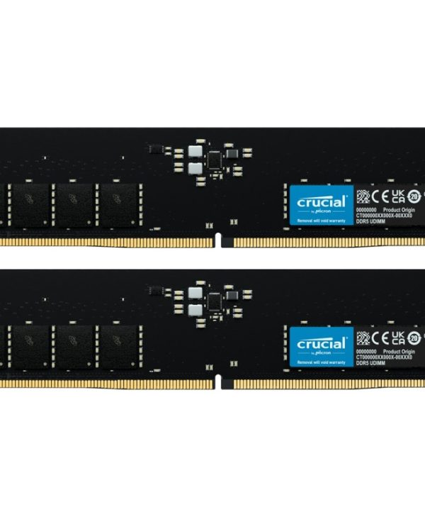 Crucial 32GB (2x16GB) 5600MHz CL46 DDR5 CT2K16G56C46U5
