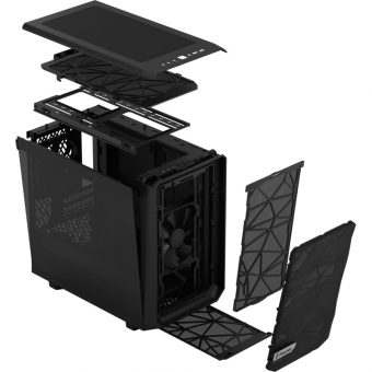 Fractal Design Meshify 2 Nano Tower Tempered Glass Dark Tint Black FD-C-MES2N-01 - Image 13