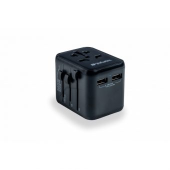 Verbatim UTA-01 Universal Wall Charger  x2 USB-A - 49543