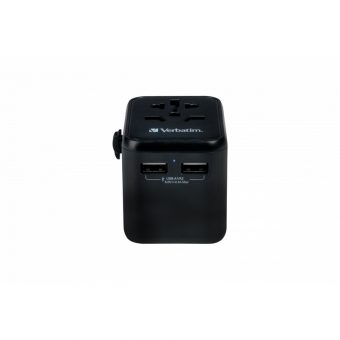 Verbatim UTA-01 Universal Wall Charger  x2 USB-A - 49543 - Image 2