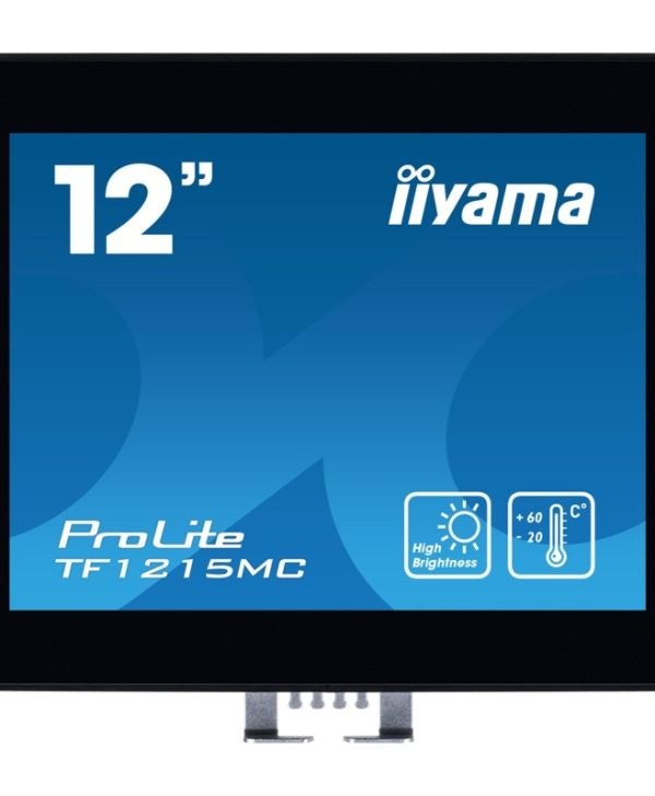 Iiyama ProLite TF1215MC-B1 12.1" XGA IPS 60Hz Monitor Black