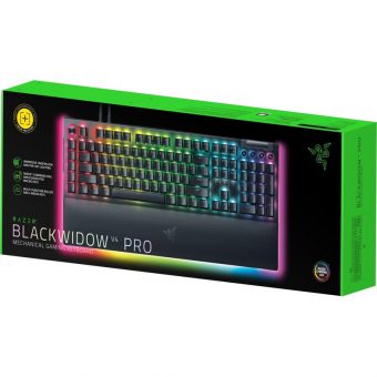Razer BlackWidow V4 Pro Razer Green Switches USB US Black RZ03-04680100-R3M1 - Image 7