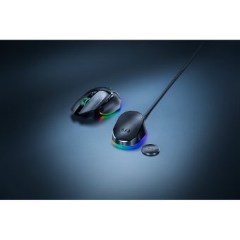 Razer Mouse Dock Pro + Wireless Charging Puck RGB Black RZ81-01990100-B3M1 - Image 3