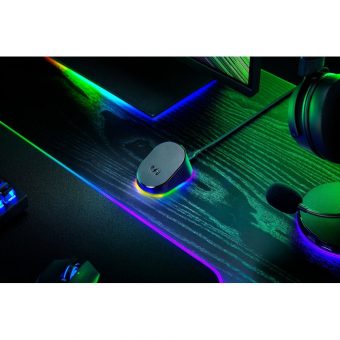 Razer Mouse Dock Pro + Wireless Charging Puck RGB Black RZ81-01990100-B3M1 - Image 4