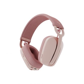 Logitech Zone Vibe 100 Rose Wireless Headset Pink 981-001224 - Image 2