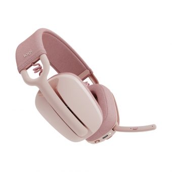 Logitech Zone Vibe 100 Rose Wireless Headset Pink 981-001224 - Image 5