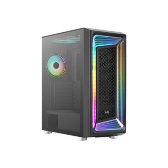 Aerocool Interstellar Midi Tower Tempered glass Black AEROPGSINTERSTELLAR1