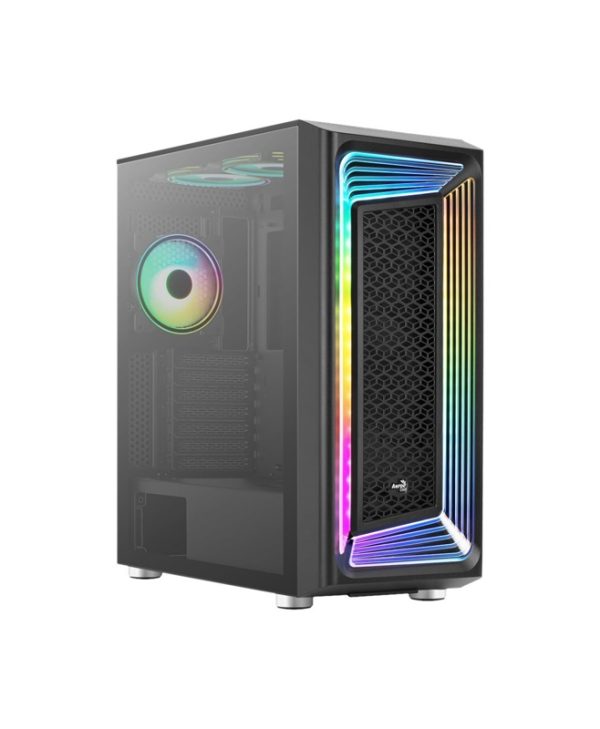 Aerocool Interstellar Midi Tower Tempered glass Black AEROPGSINTERSTELLAR1