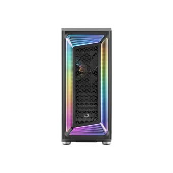 Aerocool Interstellar Midi Tower Tempered glass Black AEROPGSINTERSTELLAR1 - Image 2