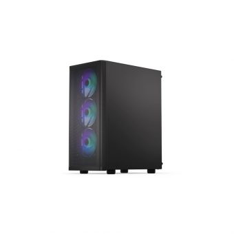 Endorfy Ventum 200 ARGB Midi Tower Tempered Glass Black EY2A014 - Image 4