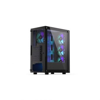 Endorfy Ventum 200 ARGB Midi Tower Tempered Glass Black EY2A014 - Image 5