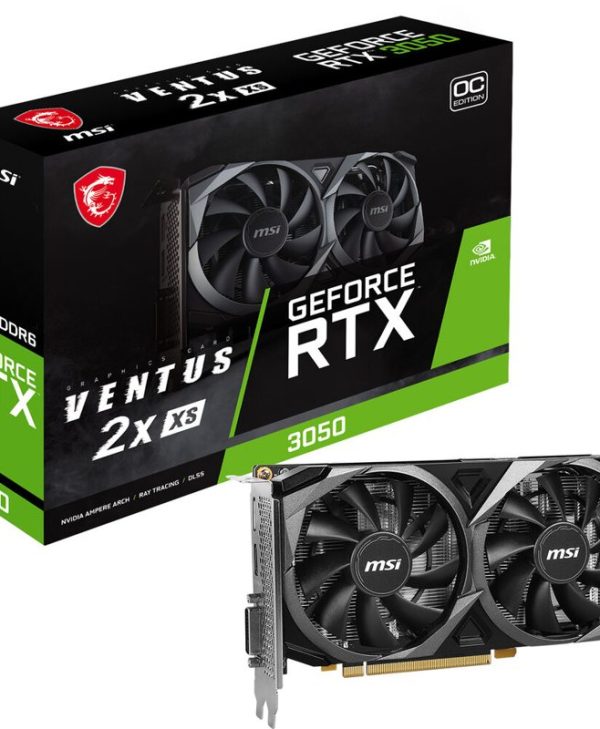 MSI GeForce RTX 3050 Ventus 2X XS OC 8GB GDDR6 V809-4266R