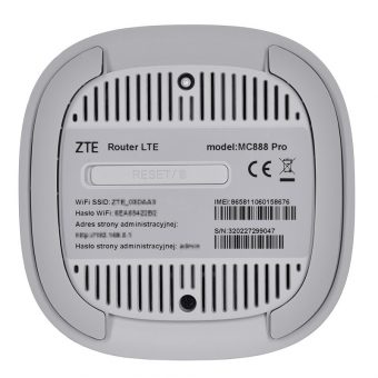 ZTE AX3600 5G LTE-A 2720 Mbps Router Wi-Fi 6 White MC888 Pro - Image 6