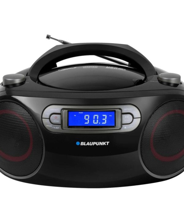 Blaupunkt Boombox FM, CD, MP3, USB, AUX Black BB18BK