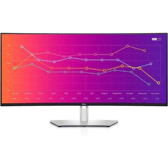 Dell UltraSharp 37.5" WQHD+ IPS 60Hz Curved Monitor Silver DELL-U3824DW