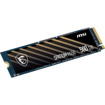 MSI Spatium M450 500GB M.2 2280 PCIe Gen4x4 S78-440K190-P83 - Image 2