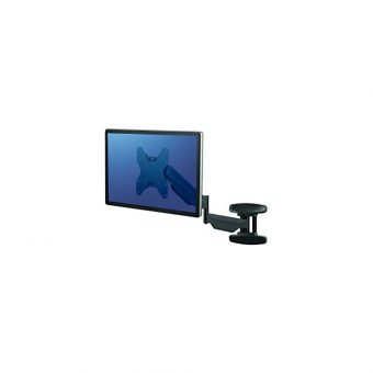 Fellowes Wall Mount Monitor Arm Black 8043501