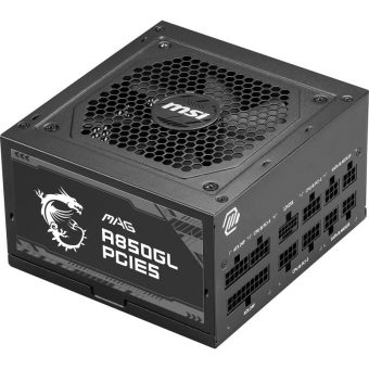 MSI Mag A850GL 850W 12cm Fan Fully Modular 80+ Gold 306-7ZP8A11-CE0