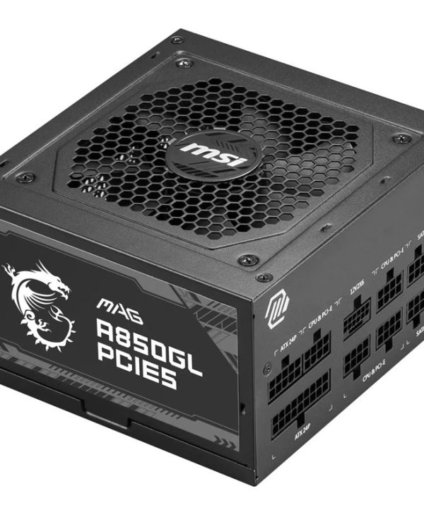 MSI Mag A850GL 850W 12cm Fan Fully Modular 80+ Gold 306-7ZP8A11-CE0