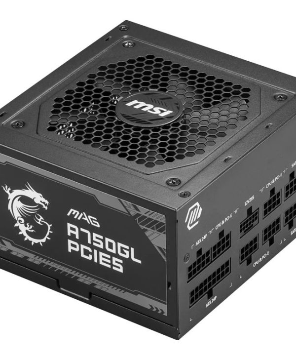 MSI Mag A750GL 750W 12cm Fan Fully Modular 80+ Gold 306-7ZP8B11-CE0