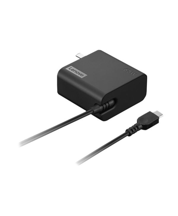 Lenovo 65W USB-C Wall Adapter Black 4X21L54610