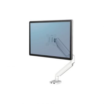 Fellowes Wall Mount Monitor Arm White 8056201