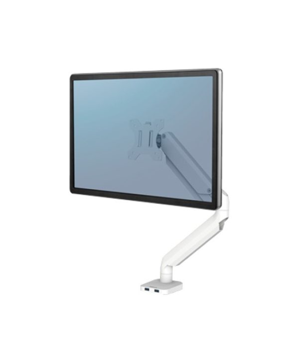 Fellowes Wall Mount Monitor Arm White 8056201