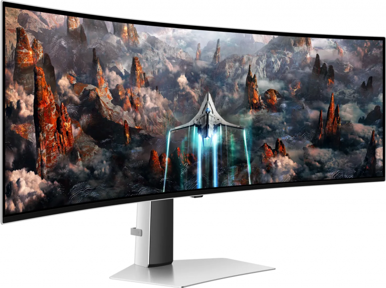 Samsung Odyssey G9 Ultrawide (2022) 49" QD-OLED DUWQHD 240Hz HDR Curved Gaming Monitor Black LS49CG934SUXEN - Image 2