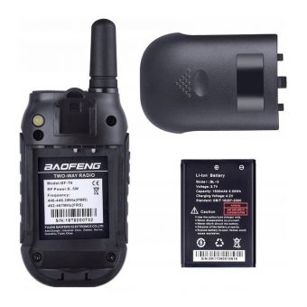 Baofeng Walkie-Talkie BF-T6 0.5 Watt Black 5903815492389 - Image 5