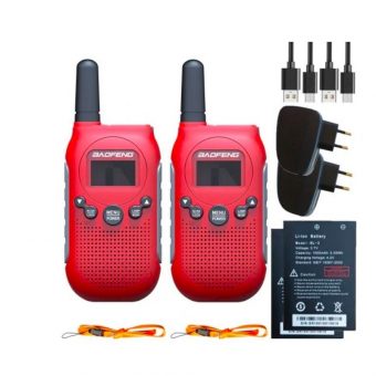 Baofeng Walkie-Talkie BF-T6 0.5 Watt Red 5903815492402 - Image 2